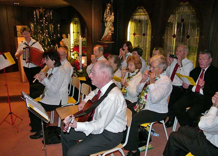 Hospiz 25.12.2008, HaSE begleitet den Weihnachtsgottesdienst