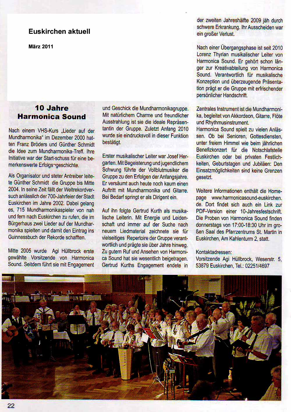 Artikel Euskirchen-aktuell Maerz 2011